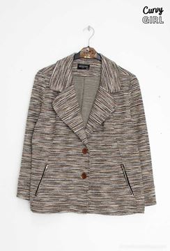 Picture of PLUS SIZE JACKET WITH GOLD THREAD